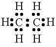 ethane Lewis dot 